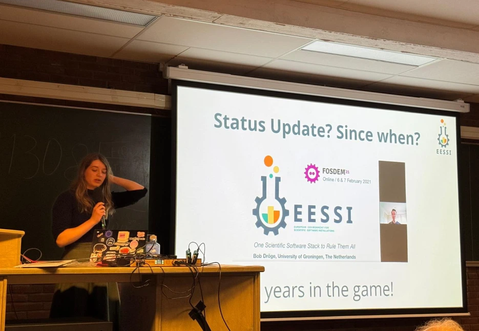 Picture of the second talk